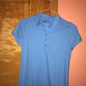 Baby blue Nike Golf polo